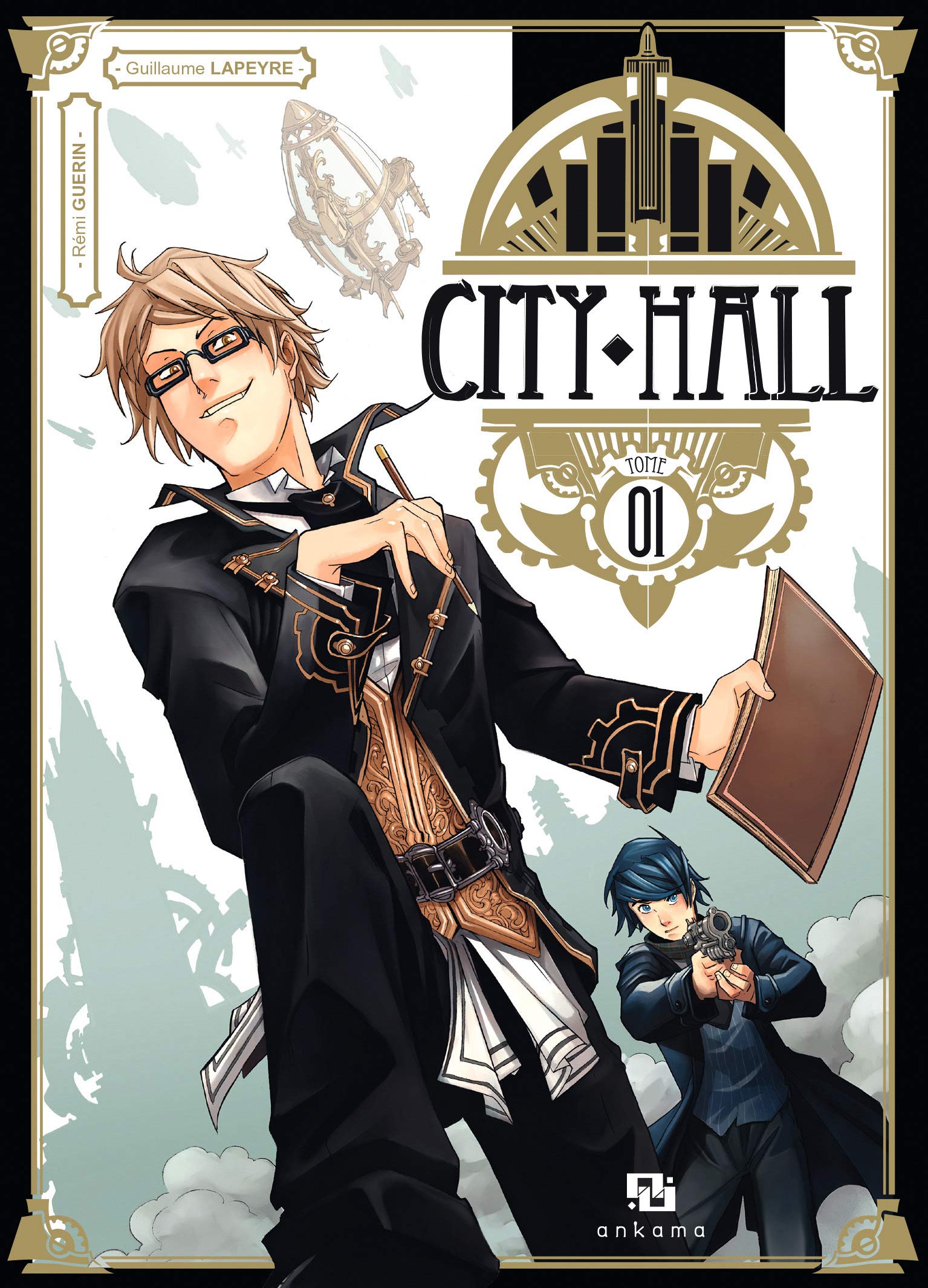 Couverture du 1er tome de City Hall