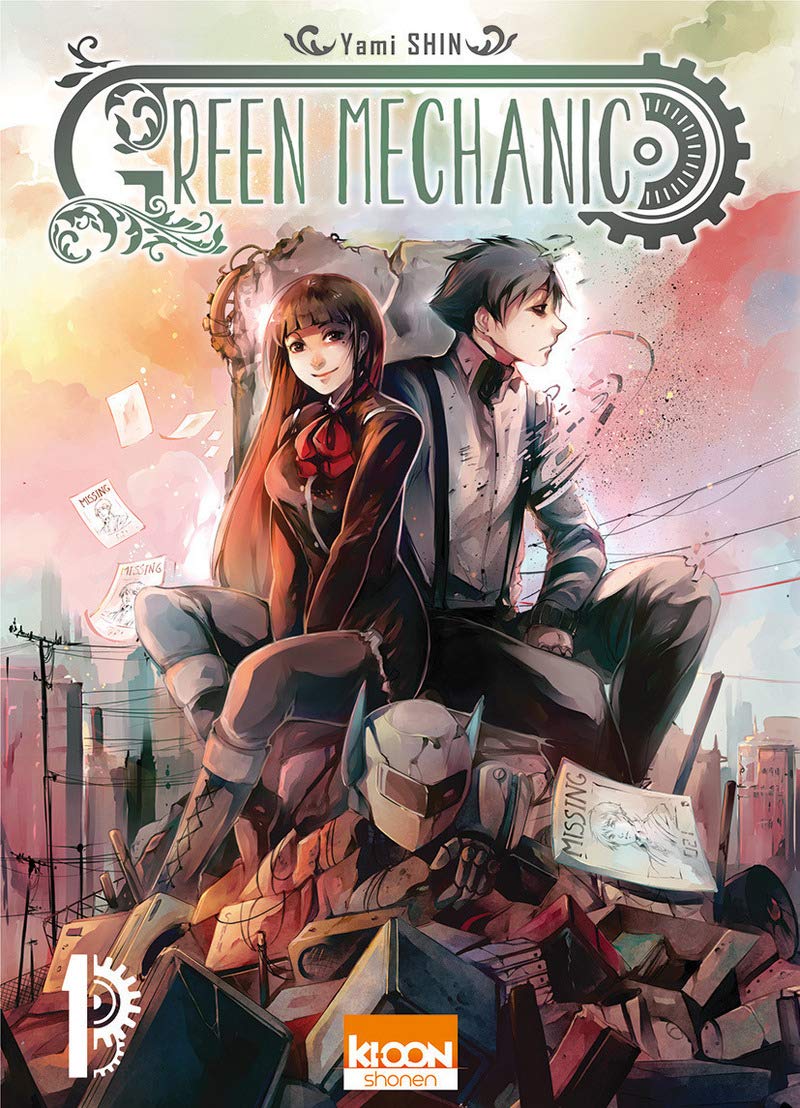 Couverture du 1er tome de Green Mechanic