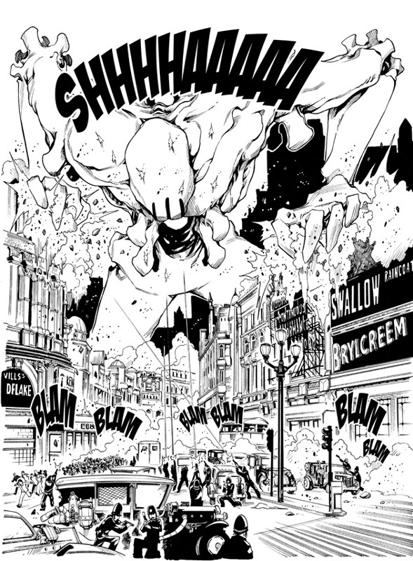 planche extraite de City Hall
