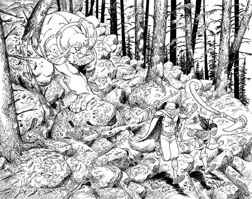 planche extraite de Ogrest