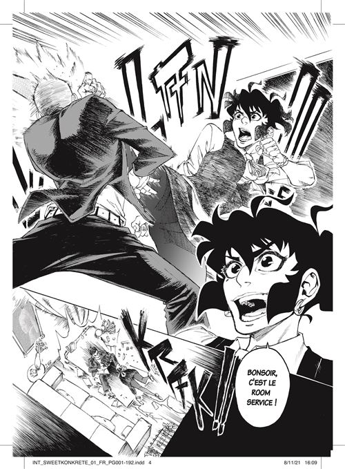planche extraite de Sweet Konkrete